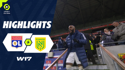 OLYMPIQUE LYONNAIS vs FC NANTES (1-0) Highlights – Ligue 1 Uber Eats 2023/2024 Season Week 17