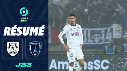 AMIENS SC - PARIS FC (1-1) / Résumé (ASC - PFC) 2023/2024